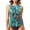 Blue, variant on High Neck Tankini Tops for Women Sleeveless Tummy Control Bathing Suit Top Stretchy Modest No Bottom Swim Tank Top Cyan M