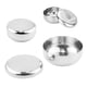 thumbnail image 5 of Salad Bowl For Home Restaurant Food Container Korean Stainless Steel Rice Bowl Dish Korea Warm Bowl Traditional Bowl With Lid, 5 of 11