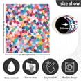 thumbnail image 5 of Yayeee Magnetic Dishwasher Cover for The Front Decoration Home Kitchen Machine Sticker Protector, Blue Colorful Circles, 5 of 6