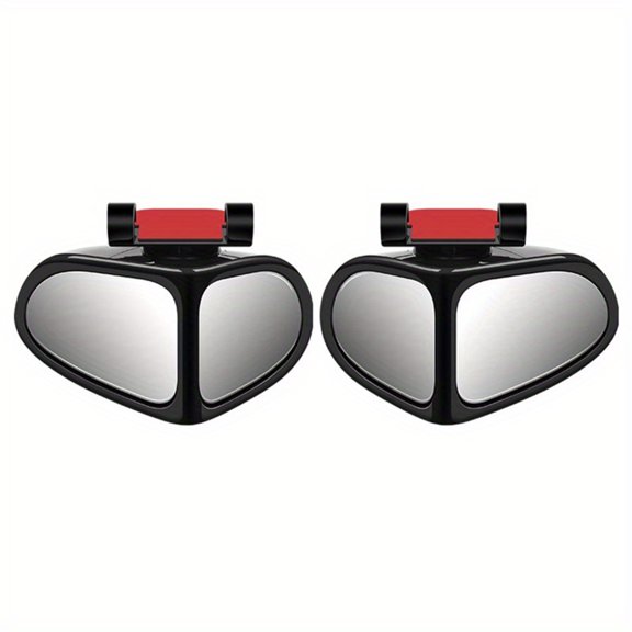 Universal Blind Spot Mirror Adjustable Wide Angle Rear View Mirror for Cars Trucks Vans SUVs Easy Installation 2 Pack