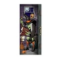 thumbnail image 2 of 3D Skeleton Ghost Witch Door Cover Curtain for Halloween Party Indoor Garage Window Wall Decor, 2 of 9