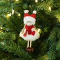 thumbnail image 3 of Christmas Pendant Cute Plush Angel Doll Tree Ornaments Figurine for Xmas Carnival Party Holiday Home Decorative Birthday Gift, 3 of 5