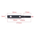 thumbnail image 3 of 4 Pcs Hard Steel Front Rear Portal Stub Axle Drive Gear Shaft for Axial Capra Currie F9 Axle SCX10 III AR45 Axle, 3 of 8