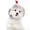 Silver Christmas hat, variant on Pet Wig Dog Wig Pet Supplies Halloween Pet Accessories Curly Hair Straight Hair Cat Wig