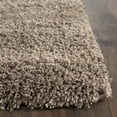 thumbnail image 4 of SAFAVIEH California Plush Solid Shag Runner Rug, Taupe, 2'3" x 7', 4 of 12