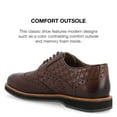 thumbnail image 6 of Thomas & Vine Mens Radcliff Tru Comfort Foam Lace-up Woven Wingtip Derby, 6 of 8
