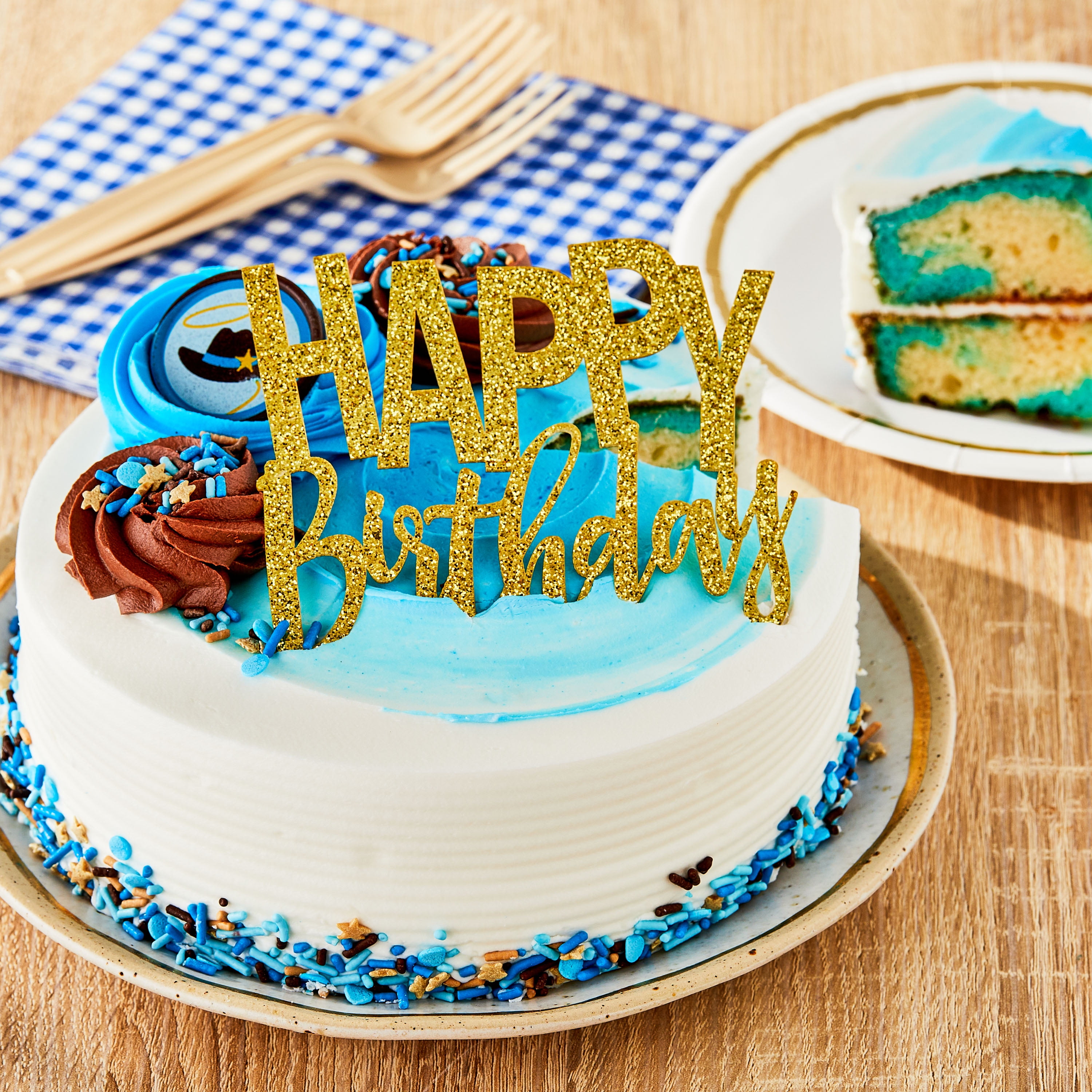 Freshness Guaranteed 7-Inch Color Blast Rodeo Cake, 34 oz (Refrigerated)