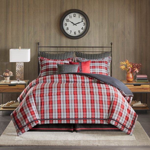 Williamsport Plaid Comforter Set