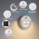 thumbnail image 3 of Luz LED con Sensor de Movimiento y 4 Expresiones Faciales, Regulable, para Pasillo, Recargable, con Temporizador, 2 Unidades, 3 of 5