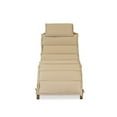 thumbnail image 6 of East West Furniture Outdoor Garden Summing Pool Outdoor Lounge Chairs - Helena Sun Lounger Chair, 6 of 6