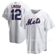 thumbnail image 4 of Metropolis 12 blue Lindor embroidered baseball uniform Jersey generation MLB baseball Jersey, 4 of 5