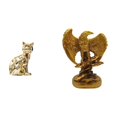 thumbnail image 1 of Figura de escritorio,Estatua de gato en estante,escritorio,oficina,decoración del hogar,Escultura,Estatua de resina,figura decorativa para el hogar,Esculturas de animales,decoraciones, 1 of 8