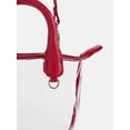 thumbnail image 4 of No Boundaries Women's Game Day Clear Mini Tote Bag, Red, 4 of 6