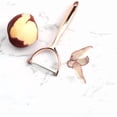 thumbnail image 4 of Rose gold Vegetable Peeler Potato Peeler,Non-Slip Handle and Sharp Blades, Collaborative Work Perfect Peeling, 4 of 5