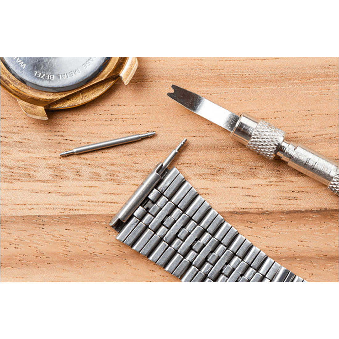 Unique Bargains Spring Bar Pins Stainless Steel Watch Band Pins 8Pcs 0.63" x 0.06"