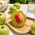 thumbnail image 6 of Slushy Apple Squishy with Red Pulp Filling, 1 Pack 3.5 Inch Green, for Kids and Adults Relaxation Toy, 6 of 7