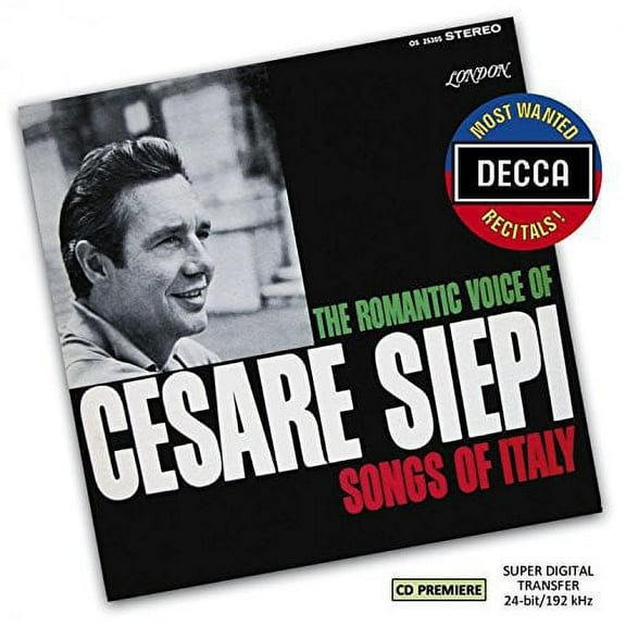 Cesare Siepi - Most Wanted Recitals: The Romantic Voice of Cesare - Classical - CD
