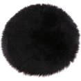 thumbnail image 3 of Coussin de Siège Doux, Coussin Rembourré, Tapis Rond Shaggy, Coussinet Ho, 3 of 5