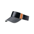thumbnail image 1 of PU LEATHER LOOK FRONT VISOR, Black Orange, 1 of 1