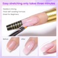 thumbnail image 2 of RAGUPEL Nailforms for Gel Builder Self Adhesive Nail Extension Stickers for Poly Nailgel and Acrylic with Tip Sculpting Nail Forms Nail Art for Home&Salon (100), 2 of 7