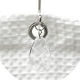 thumbnail image 3 of "Prism" Resin Shower Curtain Hooks in Slate, 3 of 5