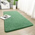 thumbnail image 1 of Rug Chicrug de espuma viscoelástica de pelo bajo, 61 x 122 cm, color verde, 1 of 8