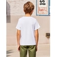 thumbnail image 6 of Arshiner 2-Pack Boy's Henley Shirt Short Sleeve Cotton T-Shirt, 6 of 7