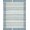 Blue And Cream, Pattern 19, variant on ODIKA Layering Gingham Crossbar Horizontal Bands Felpudo Striped Front for Playroom, Bedroom, Reading Nook, Pet Friendly & Kids Safe Play