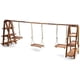 thumbnail image 1 of Soporte para postres Tnstbiee de madera rústica de 3 niveles para fiestas, 1 of 6