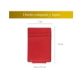 thumbnail image 3 of Cartera Vedicci de Piel  para Hombre Con Clip de Billetes rojo Vedicci CARTCLIPMAGNHORS, 3 of 4