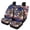 American Flag Eagle Print, variant on HUISEFOR Pink Cherry Blossoms Car Seat Cover Set Breathable 4 Piece Car Seat Cover Full Set Elastic Anti Slip Cars Interior Accessories Fashion Universal Fit for Most Cars SUVs