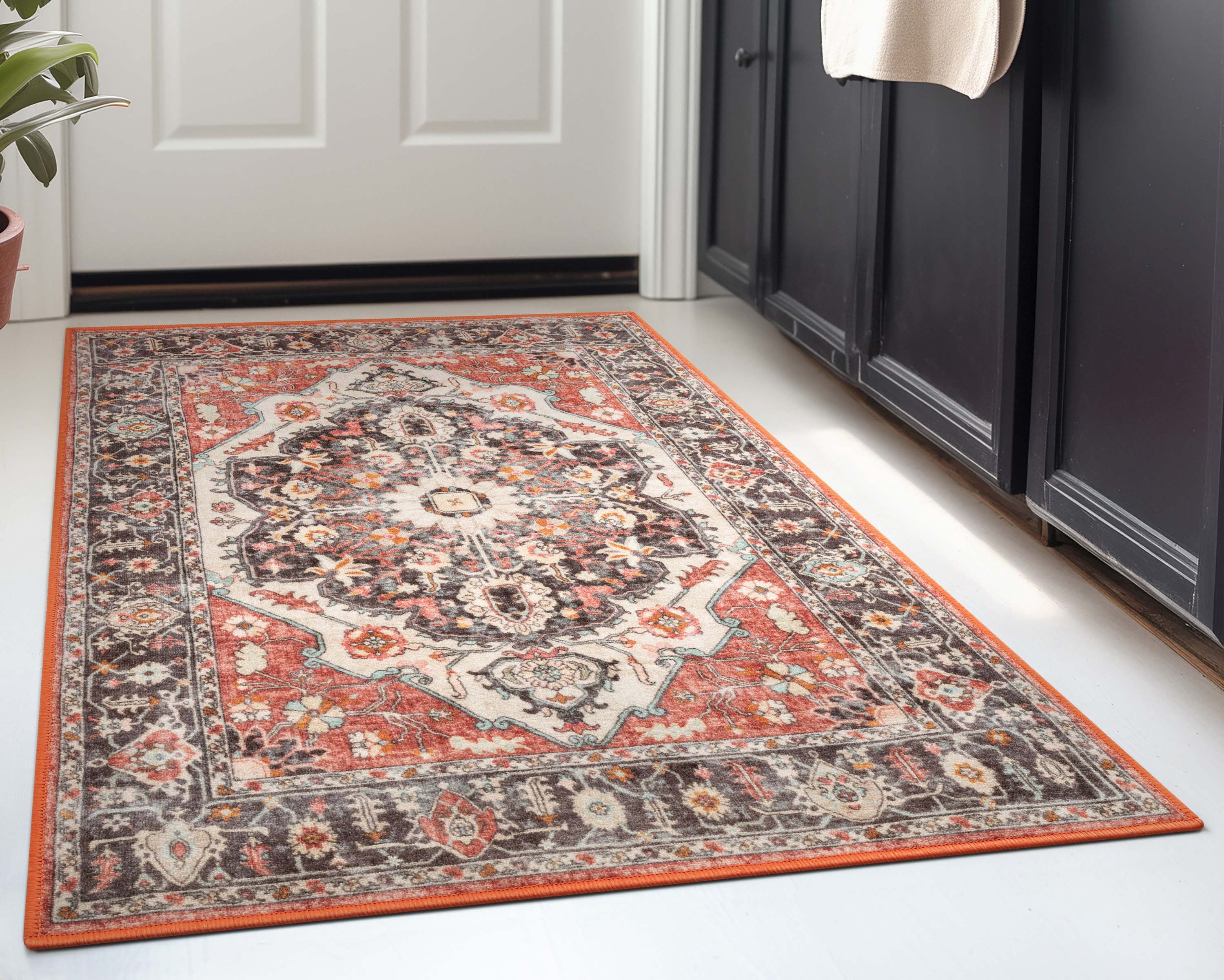 Well Woven Kings Court Zazzu Traditional Medallion Oriental Multi 3'3" x 4'7" Area Rug