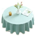 thumbnail image 1 of Nappes en Microfibre Imperméables, Nappes Rondes pour Extérieur et Intérieur, 1 of 5