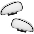 thumbnail image 1 of 2pcs Rearview Blind Spot Mirror, Wide Angle Car Blind Spot Mirror, 360 Degree Car Auxiliary Mirror for Car Truck SUV RV Van (Silver), 1 of 5