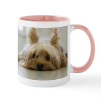 CafePress - Yorkie Dog Mugs - 11 oz Ceramic Mug - Novelty Coffee Tea Cup