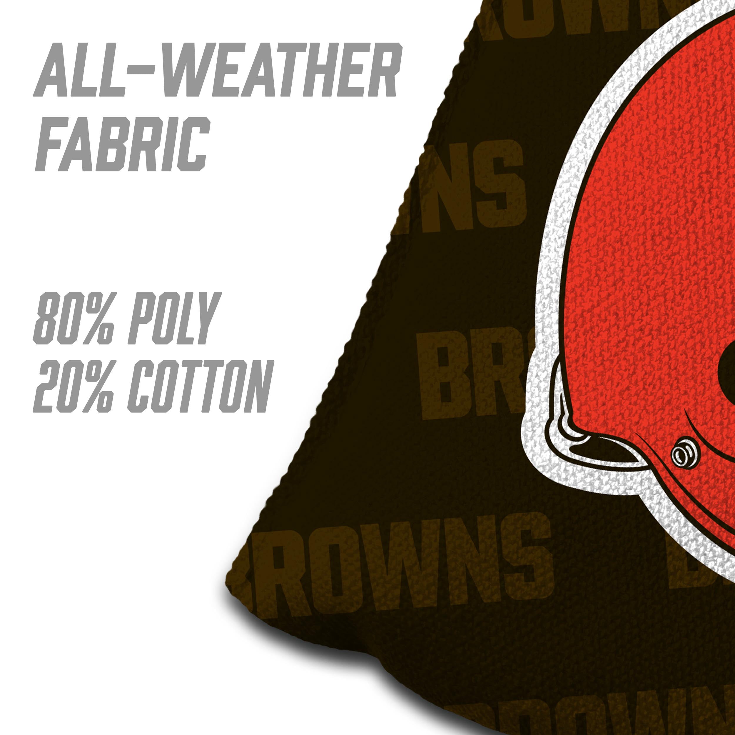 NFL Cleveland Browns Cornhole Bags - 4PK - Brown
