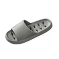 thumbnail image 4 of Xfvqtps Shower Shoes for Women and Men with Drain Holes Massage Slide Sandals Non-Slip Sole Breathable Outdoor Summer Slides Sandals, 4 of 6
