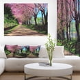 thumbnail image 1 of Design Art - Chemin des Fleurs de Cerisier à Chiang Mai, 1 of 3