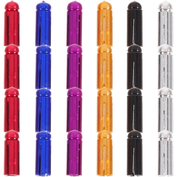 24pcs Aluminum Alloy Dart Flight Protectors Wing Savers for Dart Wings and Enhanced Durability