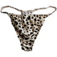 thumbnail image 2 of Yavorrs 5pcs Women's Silk G-Strings Thongs Flower Panties Size S M L XL 2XL, 2 of 6