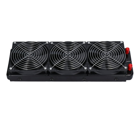 Water Cooling Radiator Cpu Water Cooler Liquid Cooler Pc Cooling Fan Liquid Cooling 360mm Water Cooling Radiator 18 Tube Computer CPU Cooler Cooling Fan Heat Exchanger Radiator