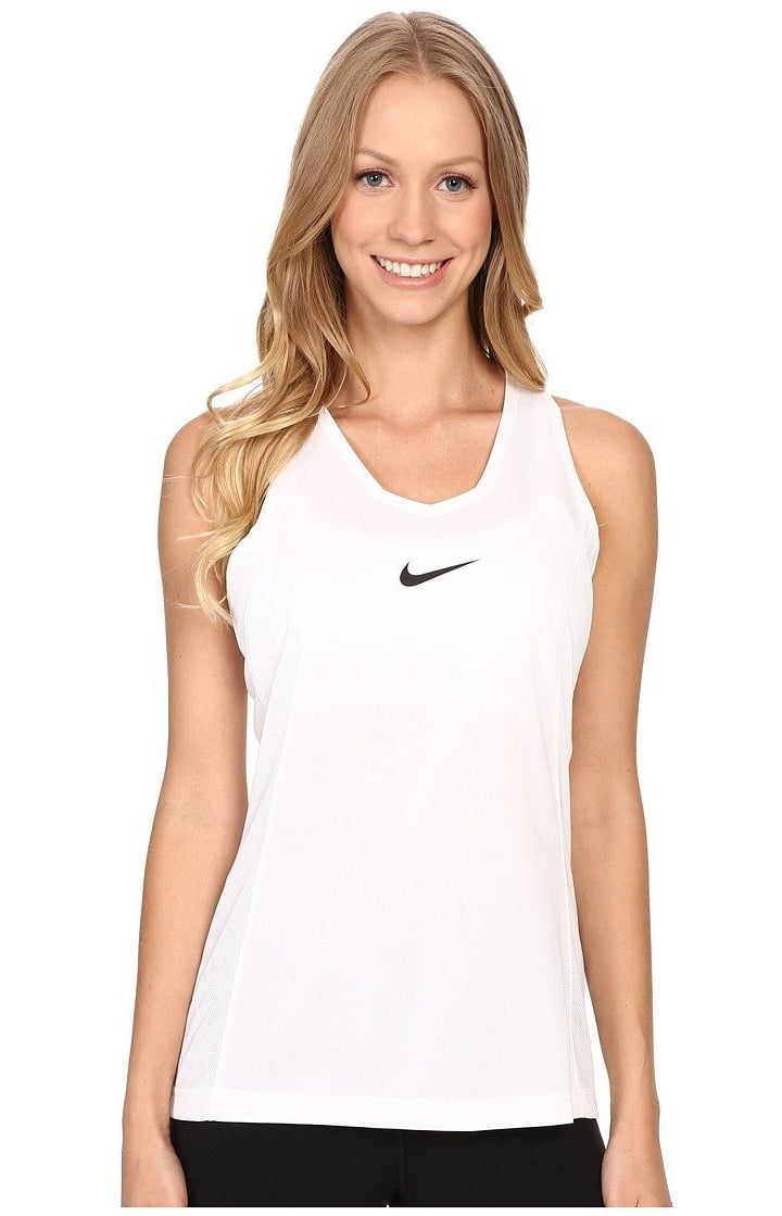 Nike Elite Women's White Training Basketball Tank Top Size M