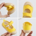 thumbnail image 3 of Baby Girls Rubber Soft Bottom Non-slip Princess Shoes First Walkers Infant Crib Shoes, 3 of 4