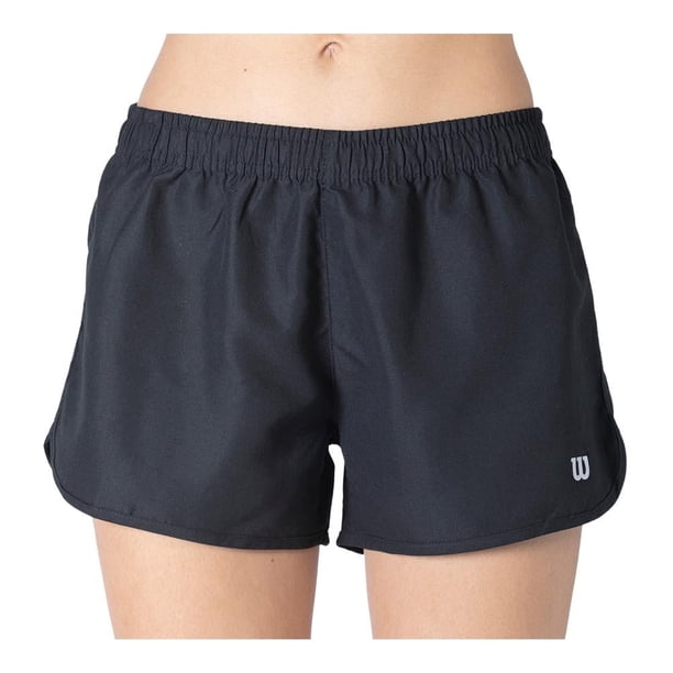 Short Wilson para Mujer, Deportivo Negro Talla CH