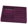 thumbnail image 4 of segolike Grid Insert Jewelry Tray Pendant s Storage Showcase Display Organizer Holder Necklace Tray, 4 of 6