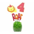 thumbnail image 6 of ZYLER- Jungle Lion Boy Birthday Centerpiece Sticks Cake Toppers Party Decor With Age, 6 of 6