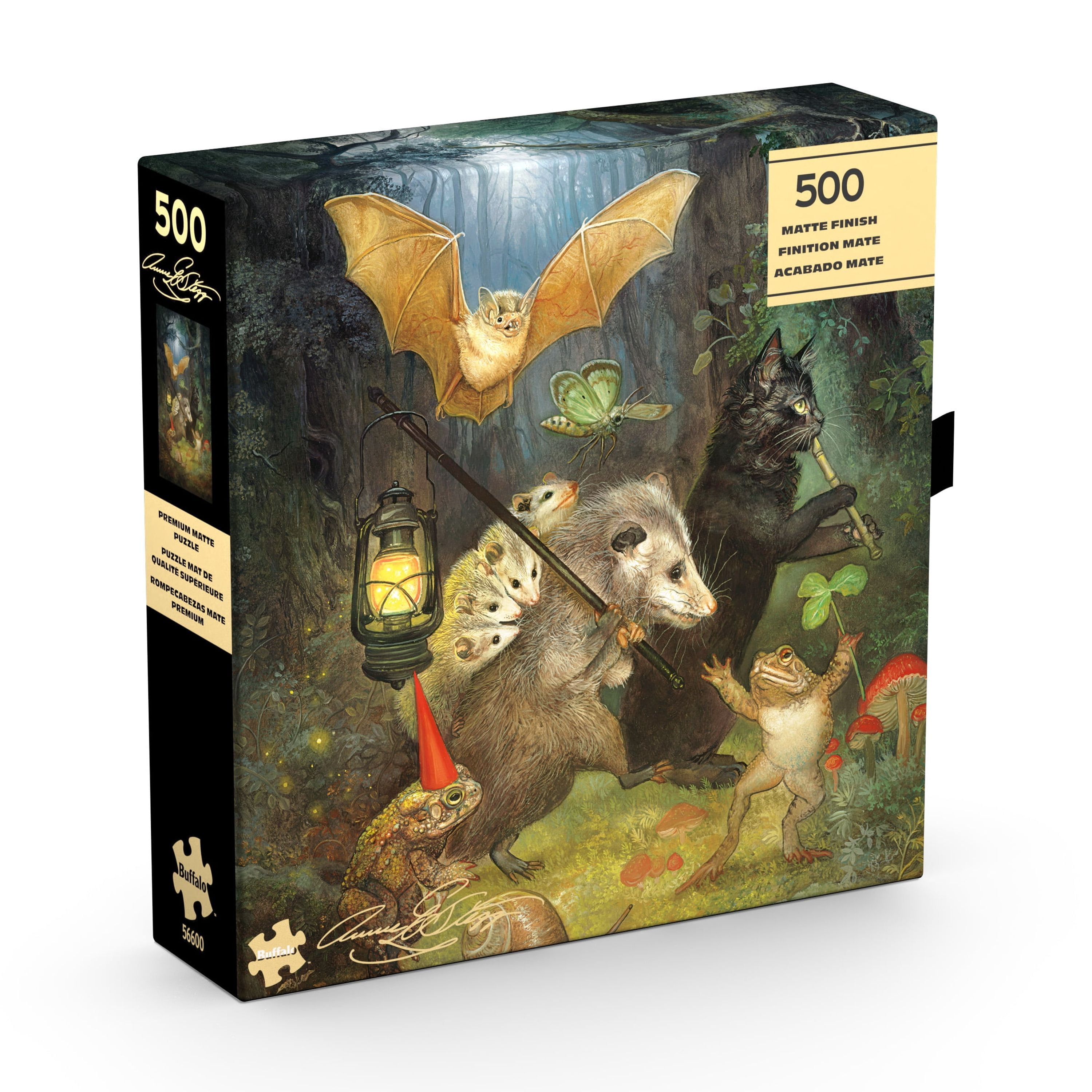 Buffalo Games The Moonlit March 500-Piece Interlocking Jigsaw Puzzles for Adults Ages 14+