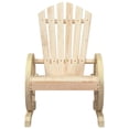 thumbnail image 5 of vidaXL Patio Adirondack Chairs 2 pcs Solid Wood Fir, 5 of 10
