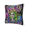 thumbnail image 2 of Beetlejuice - Fundas de almohada para sofá cama, cómodas, fundas de cojines para sofá, dormitorio, coche, 16 x 16 pulgadas, cuadradas, 2 of 8