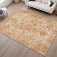 thumbnail image 6 of Addison Rugs Mayfield Premium Machine Washable Traditional Global Copper Rectangle Rug, 3' x 5', 6 of 6